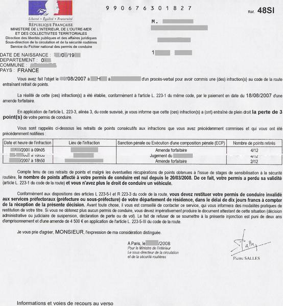 exemple de lettre 48m